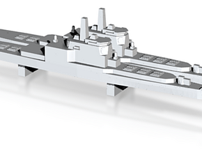Aegis and VLS refitted Long Beach x 2, 1/3000 in Tan Fine Detail Plastic