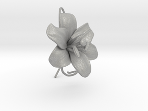 AirCharm Lily Flower - Left in Aluminum