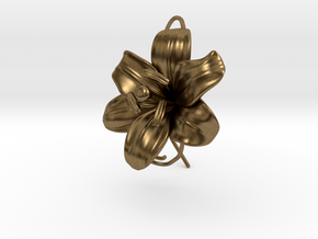 AirCharm Lily Flower - Right in Natural Bronze