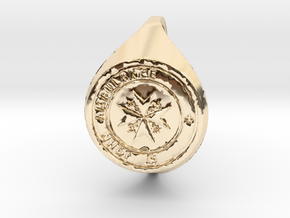 St John signet size 10 in 14K Yellow Gold