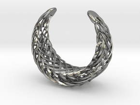 Echo.D bracelet in Natural Silver