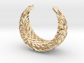 Echo.D bracelet in 14k Gold Plated Brass