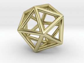 Geometry Pendant in 18K Gold Plated