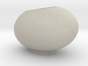 The Tilted Egg in Natural Sandstone