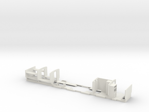 Camping Coach - Partitions Part 1 in White Natural Versatile Plastic