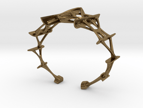 Synapse Bracelet in Natural Bronze: Small