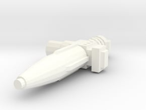 Infrared Missile for Lightspeed/Lightsteed in White Processed Versatile Plastic
