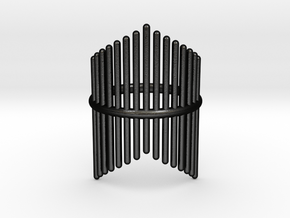 Ring The Design 2 / size 10GK 5US ( 16.1 mm) in Matte Black Steel