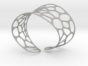 Voronoi Bracelet in Aluminum
