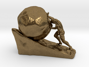 Sysiphus in Natural Bronze
