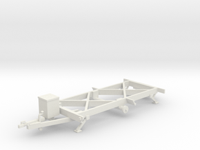 1:50 Chassis  in White Natural Versatile Plastic