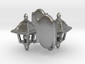 Lamp Sconce Studs in Natural Silver