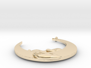 Moon Mama in 14k Gold Plated Brass