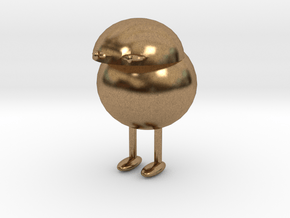 The Little Fella in Natural Brass