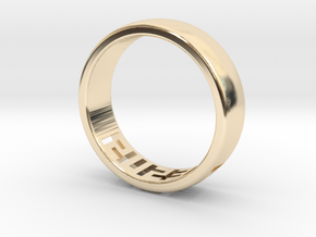 Jesus Ring in 14K Yellow Gold: 5.5 / 50.25