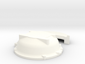1/16 Buick Nailhead Bellhousing For Muncie Trans in White Processed Versatile Plastic