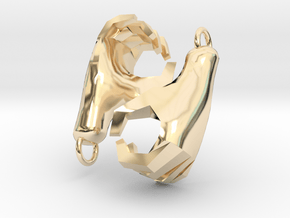 Hands Charm in 14K Yellow Gold