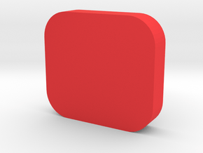 Hero5 and Hero 6 Lens Cap in Red Processed Versatile Plastic