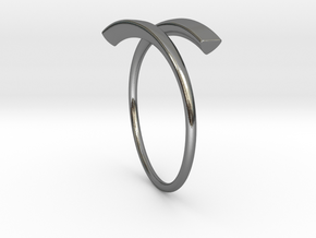 Rings-1 in Polished Silver: 5 / 49