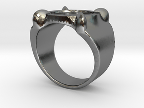 Adrien's Ring (Size 5) (More sizes in description) in Polished Silver: 5 / 49