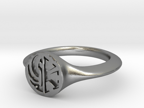 Star Wars the Old Republic crest Ring  in Natural Silver