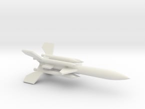 1/144 Scale UK Bloodhound SA Missile in White Natural Versatile Plastic