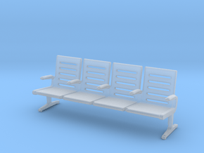 Modern Seat - OO Scale in Smooth Fine Detail Plastic