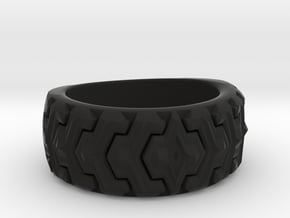Combine  Ring Size 11 Narrow in Black Natural Versatile Plastic