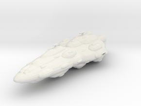 Star Cruiser in White Natural Versatile Plastic