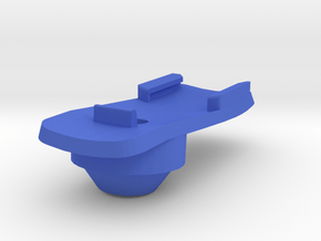 Garmin Stem cap Mount H5D5 in Blue Processed Versatile Plastic