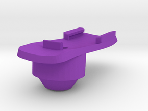 Garmin Stem cap Mount H10D5 in Purple Processed Versatile Plastic