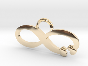 Love is Infinite in 14K Yellow Gold: Large