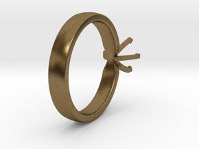 Proto Ring in Natural Bronze