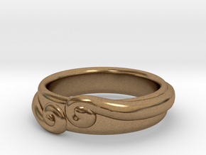 The Secret Ring in Natural Brass: 8.5 / 58