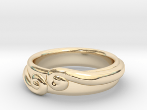 The Secret Ring in 14K Yellow Gold: 8.5 / 58