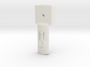 Baby cradle adapter for Quinny Buzz (right) in White Natural Versatile Plastic