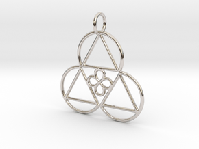 Reality Shift Pendant in Platinum