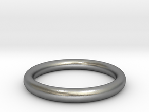 Wedding Ring in Natural Silver