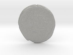 Roman coin in Aluminum
