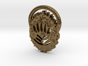 Creator Keychain in Natural Bronze