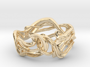 Art Nouveau Ring #1 in 14K Yellow Gold: 5 / 49