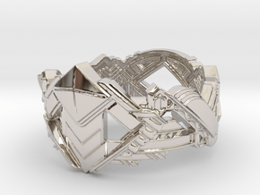 Art Deco Ring #1 in Platinum: 5 / 49