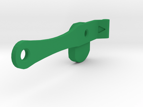 Open 5.00 Clip Smoteur Droit in Green Processed Versatile Plastic