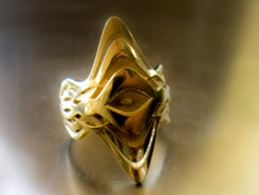 Sono.A RIng in Polished Brass