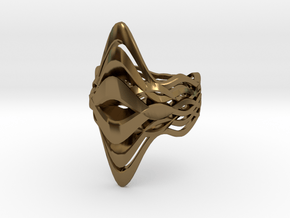 Sono.A RIng in Polished Bronze