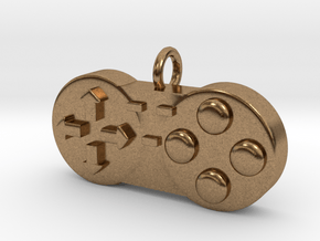 Controller Charm in Natural Brass