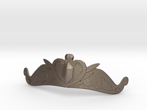 Serenity Tiara in Polished Bronzed Silver Steel
