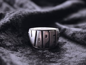 Ring Vaper size US 13 1/2  in Natural Silver