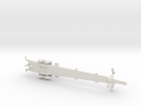 1/200 Scale Thor Missile Trailer in White Natural Versatile Plastic