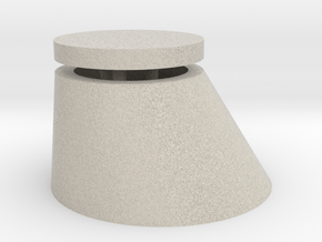 Spur2 Revischacht Oberteil  Sandstein B in Natural Sandstone